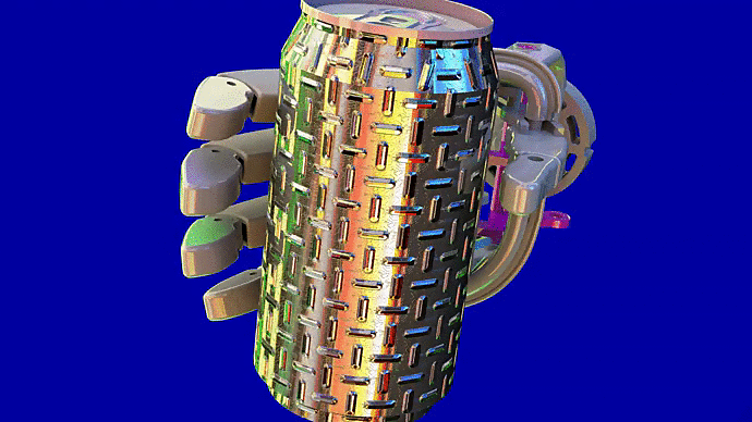 Prosthetic仿生假手掌简易结构